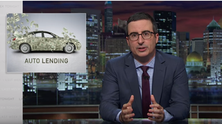 John Oliver Eviscerates Shady Auto Lenders